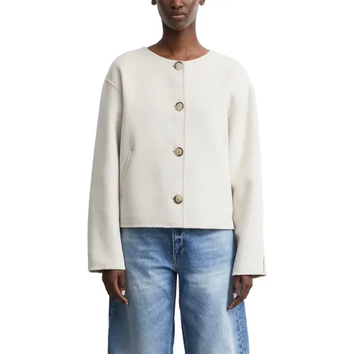 Veste réversible avec écharpe amovible - comma - Modalova