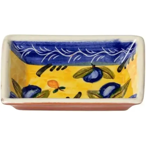 Assiette Apéritifs Rectangulaire Alentejo Terracotta (x6) - Costa Nova - Modalova