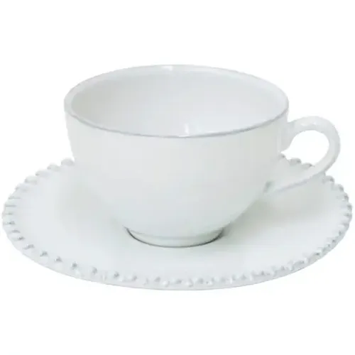 Tasse à thé et soucoupe Pearl (x6) - Costa Nova - Modalova