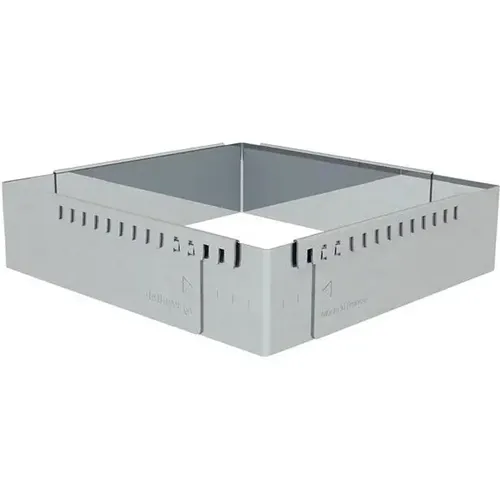 Moule à entremets carré inox extensible - De Buyer - Modalova