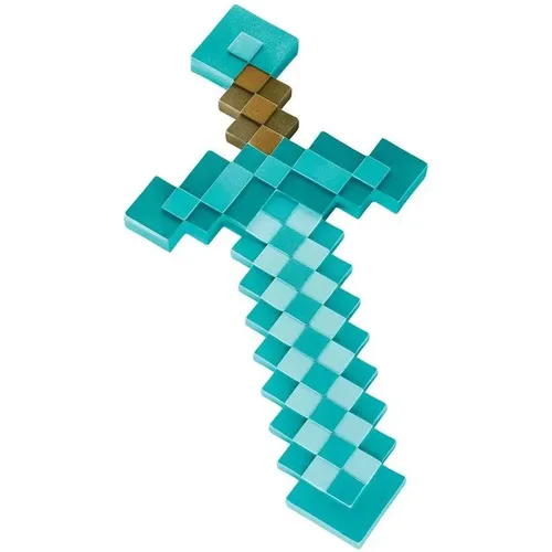 Objet décoratif réplique plastique diamond Minecraft Sword - Disguise - Modalova