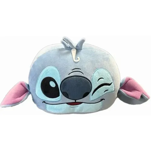 Coussin avec chauffe-mains Stitch - Disney - Modalova
