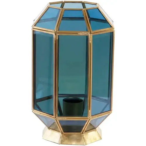 Lampe de bureau en verre laiton Moderne - DKD Home Decor - Modalova