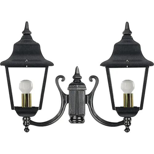 Luminaire sur mât à 2 bras Rob Ip44 E27 - Dopo lighting - Modalova