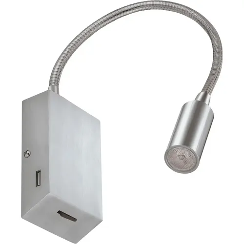 Applique murale avec lecteur Leiden USB SMD 240lm CRI80 3000K 35º - Exo lighting - Modalova