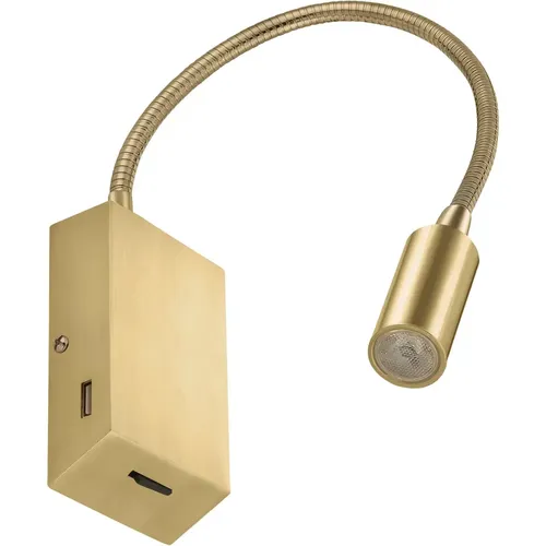 Applique murale avec lecteur Leiden USB SMD 240lm CRI80 3000K 35º - Exo lighting - Modalova