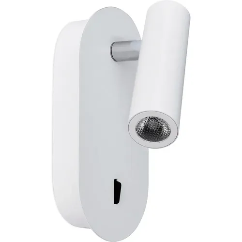 Applique murale avec lecteur Dirk SMD 200lm CRI80 3000K - Exo lighting - Modalova
