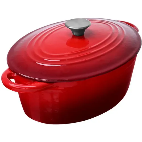 Casserole plat à gratin en fonte émaillée - Estia Home Art - Modalova