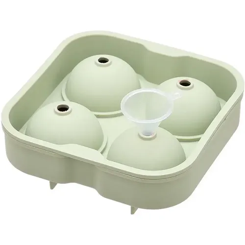 Bac à glaçons 4 cases rondes en silicone - Estia Home Art - Modalova