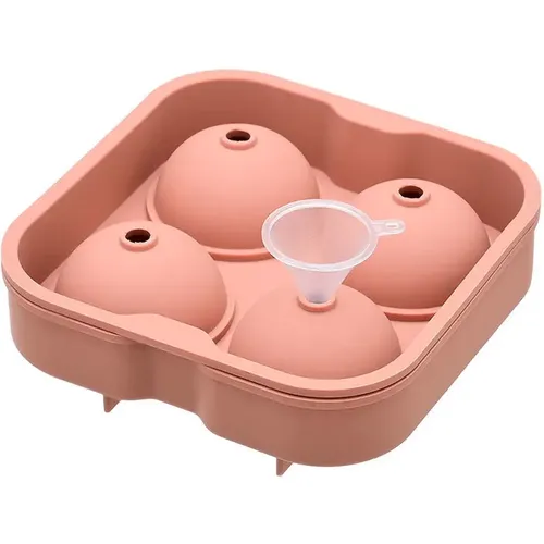 Bac à glaçons 4 cases rondes en silicone - Estia Home Art - Modalova