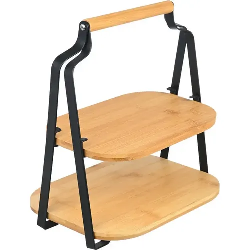 Plateau de table à deux étages Essentials - Estia Home Art - Modalova