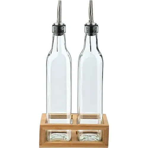 Bouteille à huile et vinaigre avec bouchon (x3) - Estia Home Art - Modalova