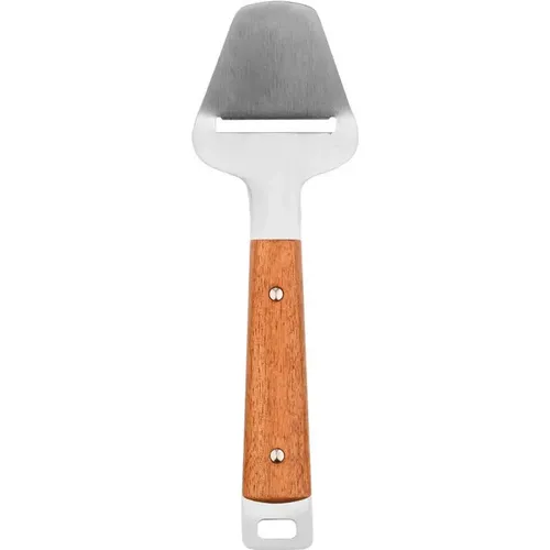Coupe-fromage en acier inoxydable avec manche en bois Allure - Estia Home Art - Modalova