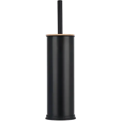 Brosse de toilette en métal Bamboo Essentials - Estia Home Art - Modalova
