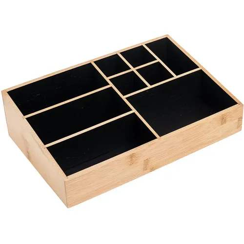 Rangement produit cosmétique Bamboo Essentials - Estia Home Art - Modalova