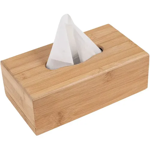 Boîte à mouchoirs Bamboo Essentials - Estia Home Art - Modalova