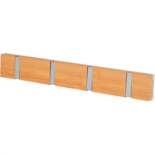 Cintre mural en bois avec 4 crochets pliables - Estia Home Art - Modalova