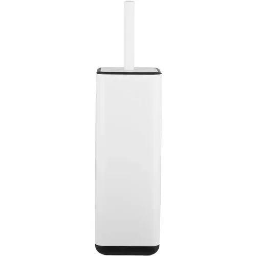 Brosse de toilette en métal avec support en plastique Cubic - Estia Home Art - Modalova