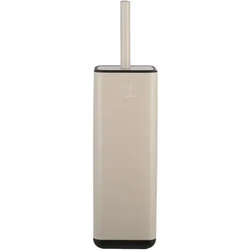 Brosse de toilette en métal avec support en plastique Cubic - Estia Home Art - Modalova