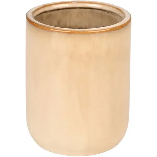Porte-brosse à dents en céramique satinée - Estia Home Art - Modalova