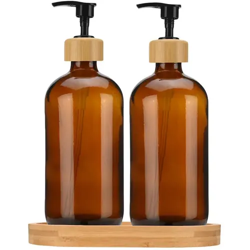 Distributeur de savon Bamboo Essentials (x3) - Estia Home Art - Modalova