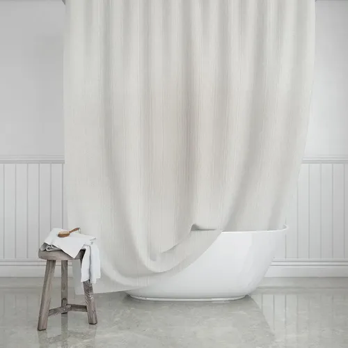 Rideau de salle de bain imperméable en polyester Etherea - Estia Home Art - Modalova