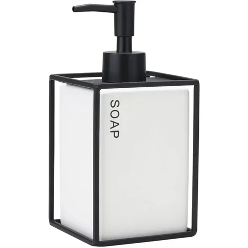 Distributeur de savon céramique métalique Cage - Estia Home Art - Modalova