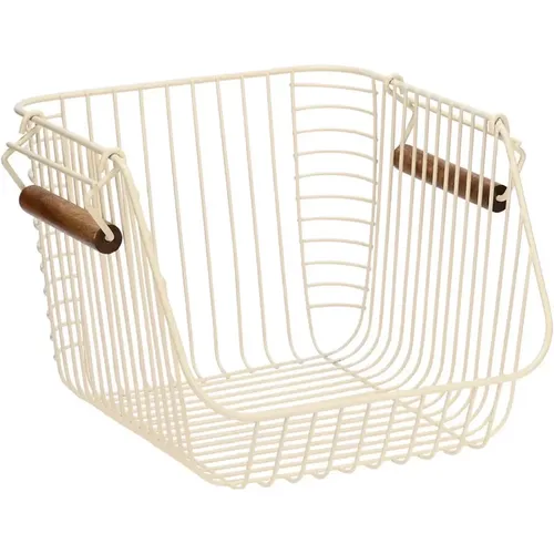 Panier de rangement empilable en métal Allure - Estia Home Art - Modalova