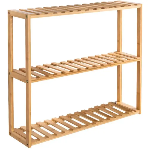 Étagère de sol / murale à 3 tablettes Bamboo Essentials - Estia Home Art - Modalova