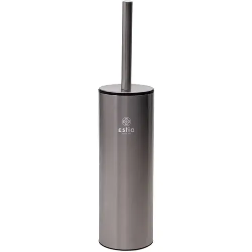Brosse de toilette en acier inoxydable avec support en plastique Dita - Estia Home Art - Modalova