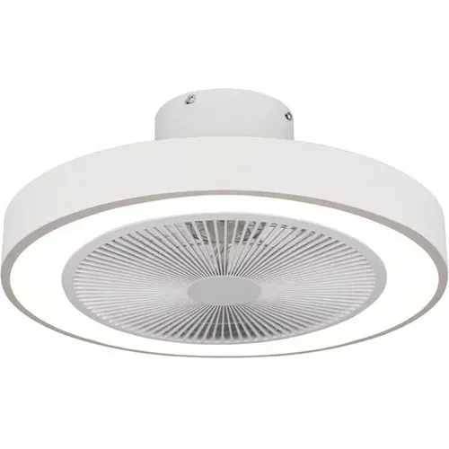 Ventilateur de plafond avec éclairage LED CCT et télécommande Halo Flow - Estia Home Art - Modalova