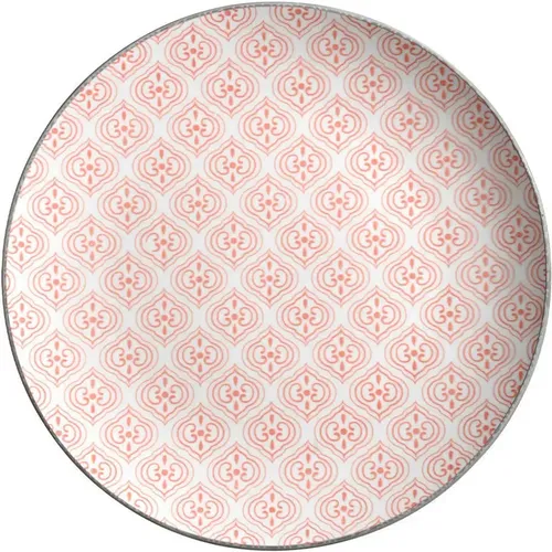 Assiette plate en porcelaine ancienne - Estia Home Art - Modalova