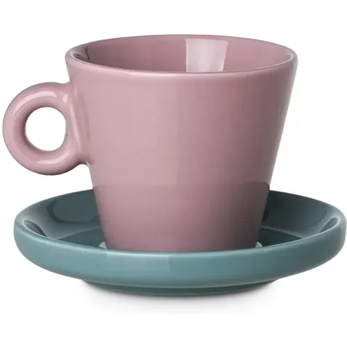 Tasse à café avec soucoupe Echo New Bone - Estia Home Art - Modalova