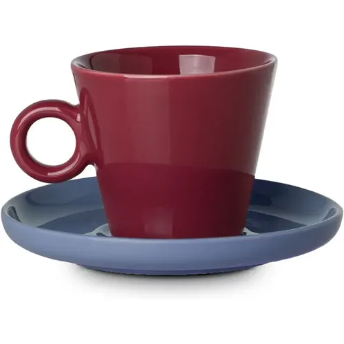 Tasse à café avec soucoupe Cream New Bone - Estia Home Art - Modalova