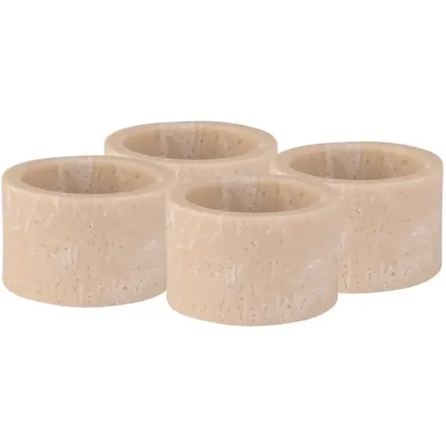 Anneau porte-serviettes travertine (x4) - Estia Home Art - Modalova