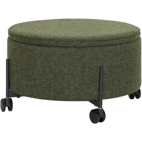 Pouf de rangement large Contain - Hubsch Interior - Modalova