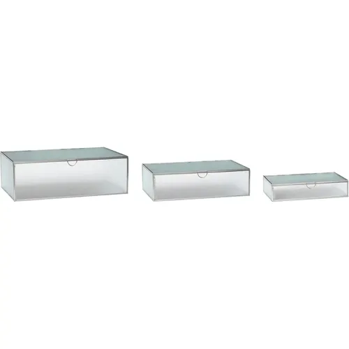 Boîtes vitrine Ripple (x3) - Hubsch Interior - Modalova