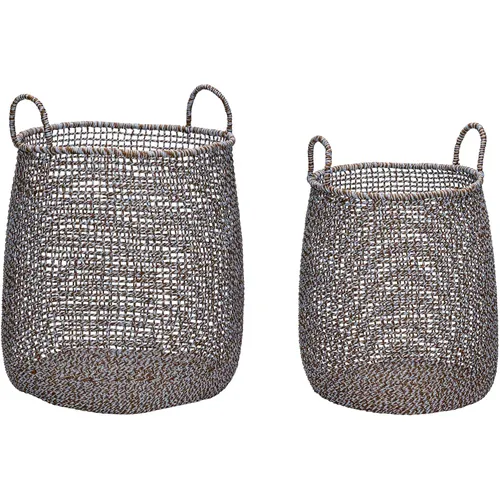 Panier de rangement Mist (x2) - Hubsch Interior - Modalova
