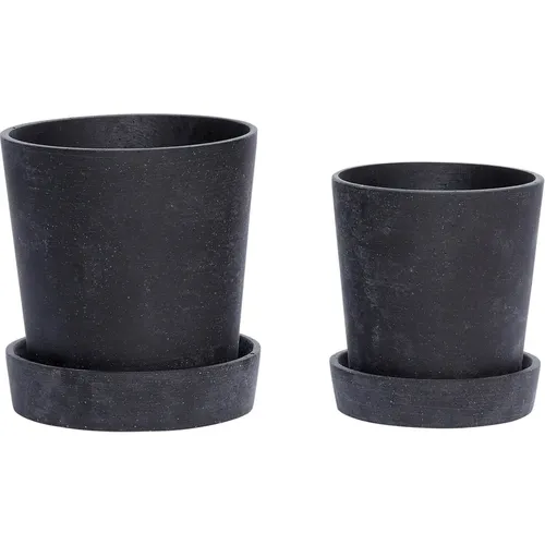 Pots Podium Small (x2) - Hubsch Interior - Modalova
