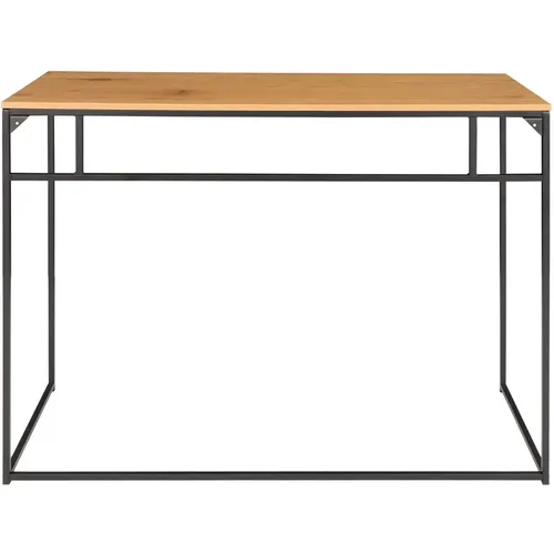 Table bureau aspect chêne avec cadre Vita - House Nordic - Modalova