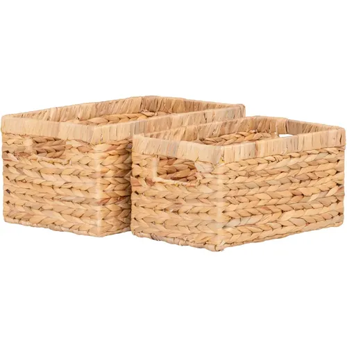 Panier de rangement en jacinthe d'eau, rectangulaires Passo (x2) - House Nordic - Modalova
