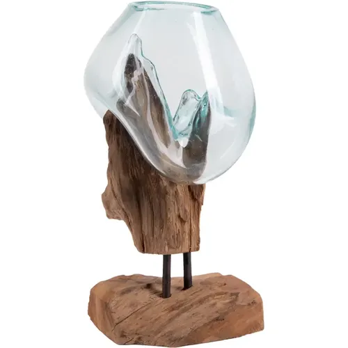 Goutte d'eau en teck et verre San Marino - House Nordic - Modalova