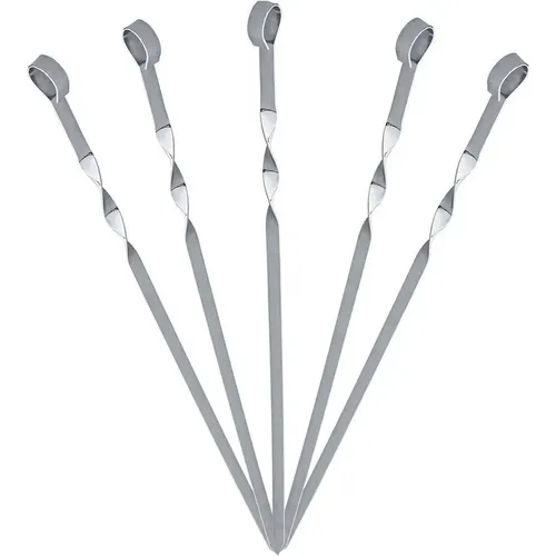 Accessoire de barbecue brochettes de barbecue en acier inoxydable - Homely - Modalova