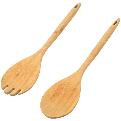 Cuillère et fourchettes en bambou (x2) - Homely - Modalova