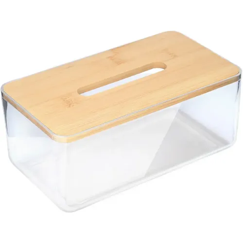 Boîte à mouchoirs Bamboo Essentials - Homely - Modalova