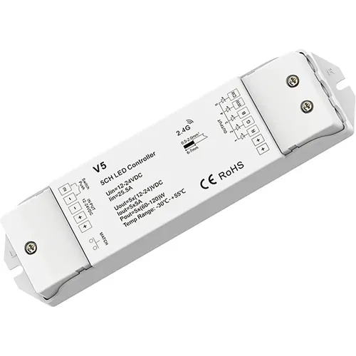 Contrôleur Skoll RGB+Tuneable White RF 2.4GHz - Indeluz lighting - Modalova