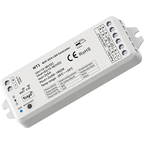 Contrôleur Skoll Monocolor/Tunable white Push,RF,Wifi - Indeluz lighting - Modalova