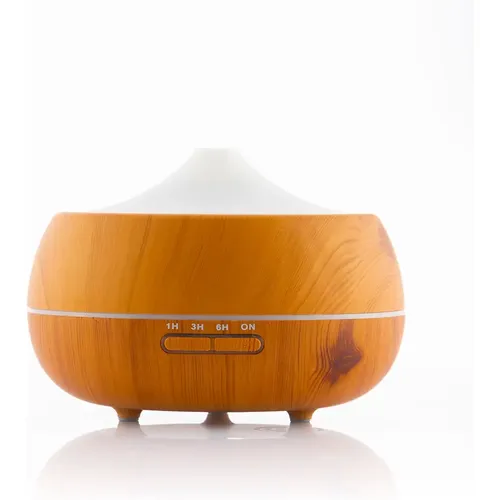 Humidificateur à diffuseur d'arômes avec LED Wooden-Effect - InnovaGoods - Modalova