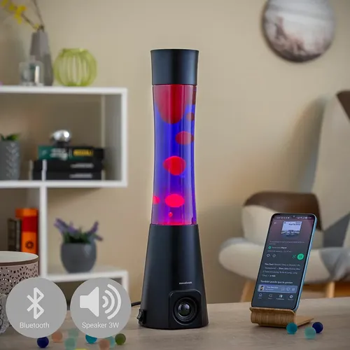 Lampe à lave avec haut-parleur Maglamp - InnovaGoods - Modalova