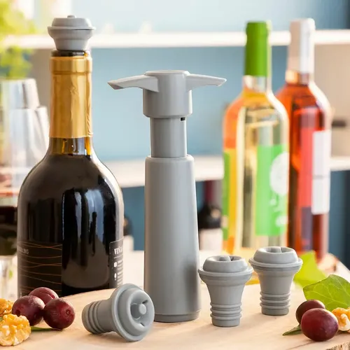 Pompe à vide et bouchons à vin Winuum - InnovaGoods - Modalova